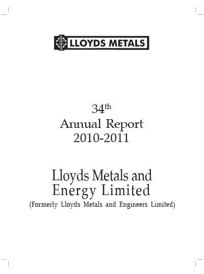 Annual Report for Financial Year 2010-11